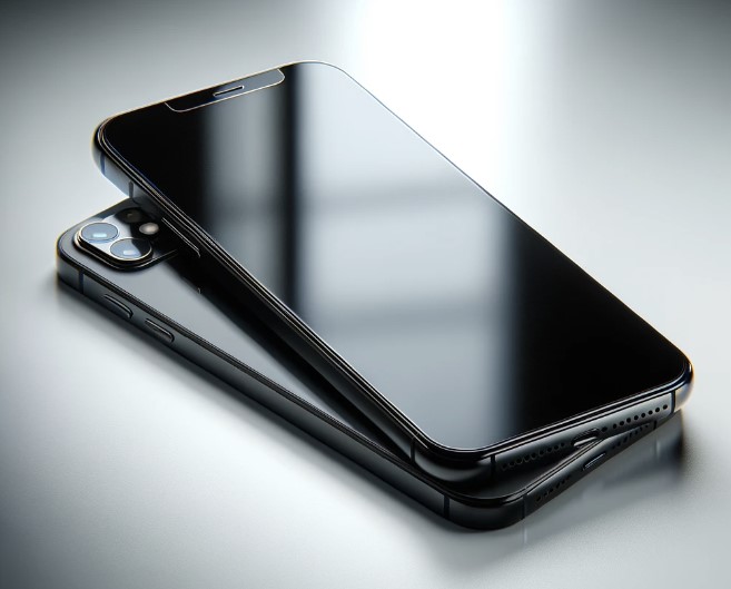 iphone z wyświetlaczem