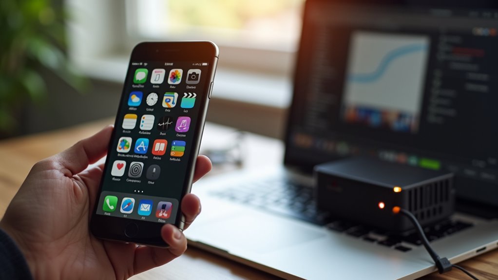 automatyczne kopiowanie z iPhone'a na NAS