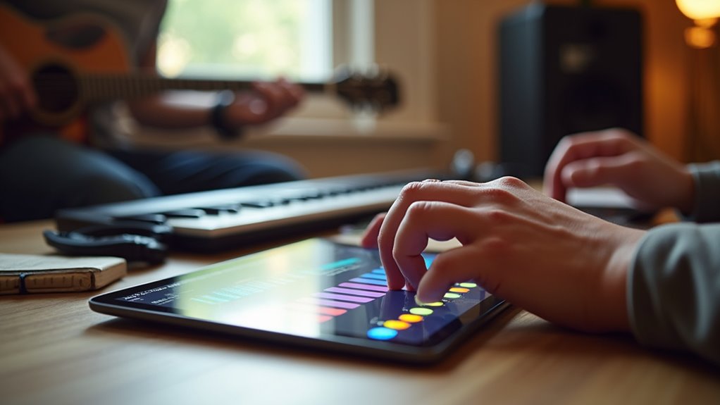 Korzystanie z GarageBand na iPadzie